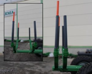 Hydraulické prodloužení podvozku